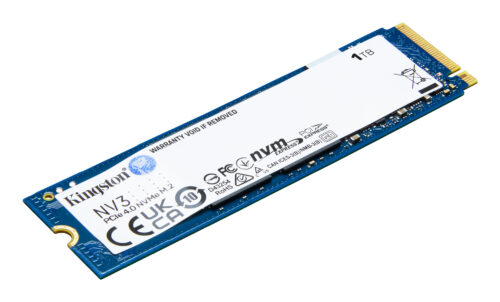 Kingston Technology 1000G NV3 M.2 2280 NVMe SSD immagine principale Kingston Technology 1000G NV3 M.2 2280 NVMe SSD