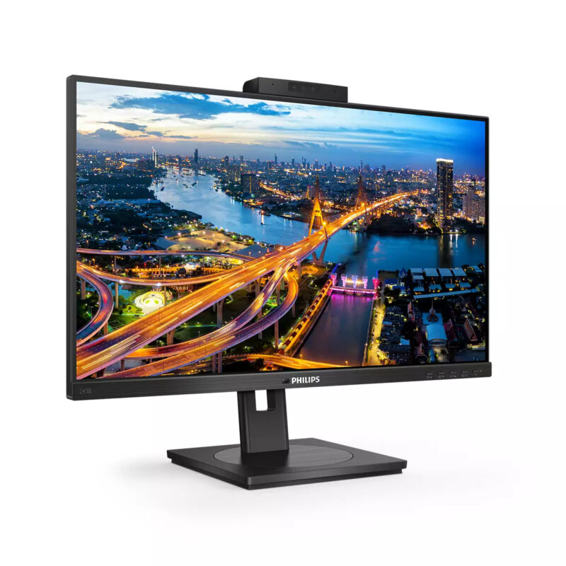 Philips B Line 243B1JH/00 Monitor PC 60,5 cm (23.8") 1920 x 1080 Pixel Full HD LCD Nero immagine gallery 3 Philips B Line 243B1JH/00 Monitor PC 60,5 cm (23.8") 1920 x 1080 Pixel Full HD LCD Nero