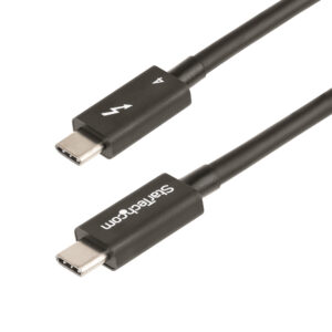 StarTech.com Cavo Thunderbolt 4 da 1m - 40Gbps - PD 100W - Cavo Video/Trasferimento dati 4K/8K - Cavo Thunderbolt Certificato Intel Compatibile con USB4/Thunderbolt 3/USB 3.2/USB Tipo C/DisplayPort - Cavo USB C immagine principale StarTech.com Cavo Thunderbolt 4 da 1m - 40Gbps - PD 100W - Cavo Video/Trasferimento dati 4K/8K - Cavo Thunderbolt Certificato Intel Compatibile con USB4/Thunderbolt 3/USB 3.2/USB Tipo C/DisplayPort - Cavo USB C