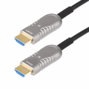 StarTech.com Cavo Ottico HDMI 2.1 Ibrido Attivo (AOC) da 15,2m, CMP, Classe Plenum, Cavo in fibra ottica 8K Ultra High Speed HDMI 2.1/2.0, 48Gbps, 8K 60Hz/4K 120Hz, HDR10+/FRL/TMDS/eARC