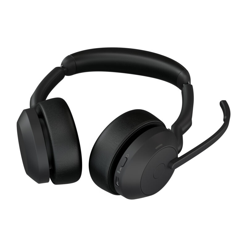 Jabra Evolve2 55 Auricolare Con cavo e senza cavo A Padiglione Ufficio Bluetooth Base di ricarica Nero immagine gallery 4 Jabra Evolve2 55 Auricolare Wireless A Padiglione Ufficio Bluetooth Base di ricarica Nero