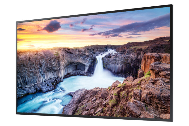 Samsung QH43B Pannello piatto per segnaletica digitale 109,2 cm (43") LCD Wi-Fi 700 cd/m² 4K Ultra HD Nero Processore integrato Tizen 6.5 24/7 immagine gallery 2 Samsung QH43B Pannello piatto per segnaletica digitale 109,2 cm (43") LCD Wi-Fi 700 cd/m² 4K Ultra HD Nero Processore integrato Tizen 6.5 24/7