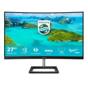 Philips E Line 272E1CA/00 LED display 68,6 cm (27") 1920 x 1080 Pixel Full HD LCD Nero immagine principale Philips E Line 272E1CA/00 LED display 68,6 cm (27") 1920 x 1080 Pixel Full HD LCD Nero