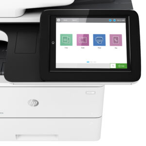 HP LaserJet Enterprise M528f Multifunction Bianco e nero Stampante, Solo Ethernet; Fotocopiatrice, scanner