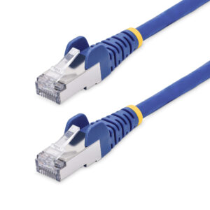 StarTech.com Cavo Ethernet CAT8 blu da 50cm, RJ45 Snagless, 25G/40G, 2000MHz, 100W PoE++, S/FTP, cavo lan in rame puro 26AWG, LSZH, cavo patch di rete schermato con rilievi di trazione, testato individualmente immagine principale StarTech.com Cavo Ethernet CAT8 blu da 2m, RJ45 Snagless, 25G/40G, 2000MHz, 100W PoE++, S/FTP, cavo lan in rame puro 26AWG, LSZH, cavo patch di rete schermato con rilievi di trazione, testato individualmente