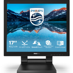 Philips 172B9TL/00 Monitor PC 43,2 cm (17") 1280 x 1024 Pixel Full HD LCD Touch screen Nero