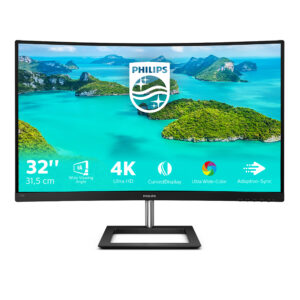 Philips E Line 328E1CA/00 LED display 80 cm (31.5") 3840 x 2160 Pixel 4K Ultra HD LCD Nero immagine principale Philips E Line 328E1CA/00 LED display 80 cm (31.5") 3840 x 2160 Pixel 4K Ultra HD LCD Nero