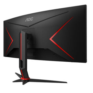 AOC G2 CU34G2XP Monitor PC 86,4 cm (34") 3440 x 1440 Pixel UltraWide Quad HD LED Nero, Rosso