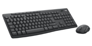 Logitech 920-012077 tastiera Mouse incluso Ufficio Bluetooth QWERTY US International Grafite immagine principale Logitech 920-012077 tastiera Mouse incluso Ufficio Bluetooth QWERTY US International Grafite