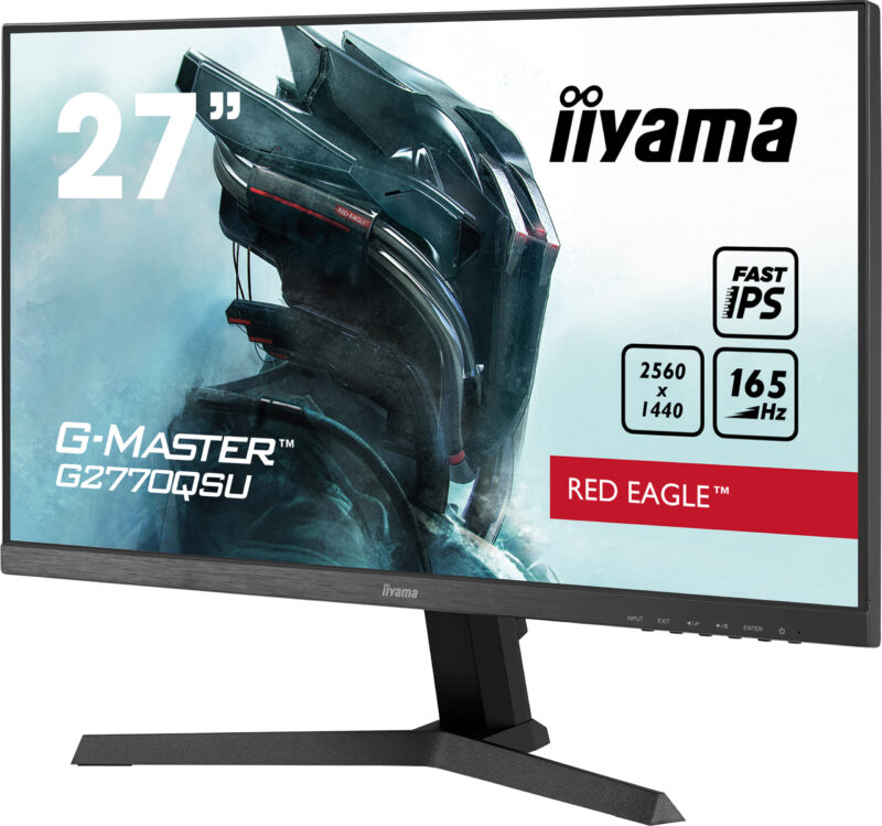 iiyama G-MASTER G2770QSU-B1 Monitor PC 68,6 cm (27") 2560 x 1440 Pixel Wide Quad HD LCD Nero