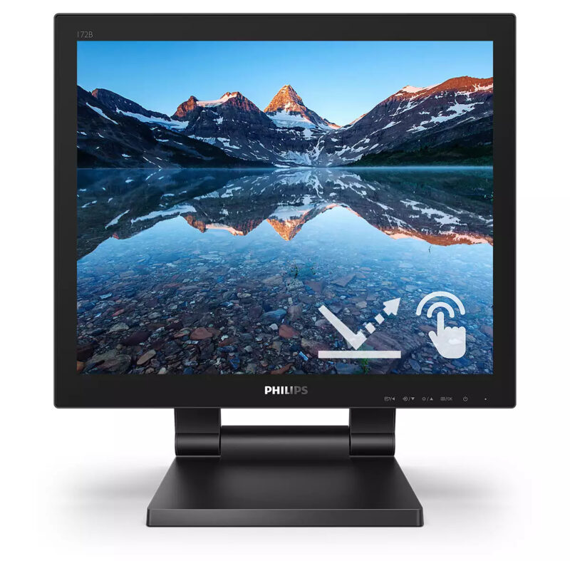 Philips 172B9TL/00 Monitor PC 43,2 cm (17") 1280 x 1024 Pixel Full HD LCD Touch screen Nero