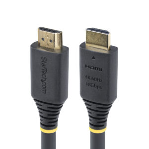 StarTech.com Cavo HDMI 2.0 Certificato Premium da 5m ad Alta Velocità, 4K 60Hz/1440p 144Hz, HDR10/HDCP 2.2/ARC, 18Gbps. Cavetto HDMI UHD per TV/Monitor in TPE immagine principale StarTech.com Cavo HDMI 2.0 Certificato Premium da 5m ad Alta Velocità, 4K 60Hz/1440p 144Hz, HDR10/HDCP 2.2/ARC, 18Gbps. Cavetto HDMI UHD per TV/Monitor in TPE