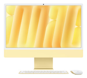 Apple iMac Apple M M4 59,7 cm (23.5") 4480 x 2520 Pixel PC All-in-one 16 GB 1 TB SSD macOS Sequoia Wi-Fi 6E (802.11ax) Giallo
