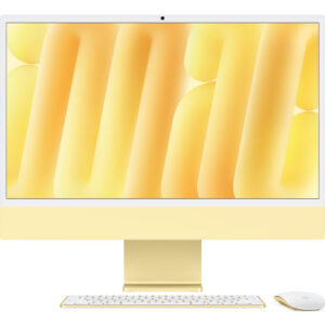 Apple iMac Apple M M4 59,7 cm (23.5") 4480 x 2520 Pixel PC All-in-one 16 GB 1 TB SSD macOS Sequoia Wi-Fi 6E (802.11ax) Giallo