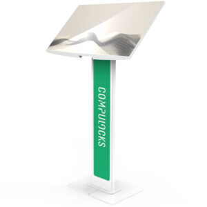 Compulocks 140WLBPW supporto antifurto per tablet 81,3 cm (32") Bianco immagine principale Compulocks 140WLBPW supporto antifurto per tablet 81,3 cm (32") Bianco