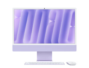 Apple iMac Apple M M4 59,7 cm (23.5") 4480 x 2520 Pixel PC All-in-one 32 GB 1 TB SSD macOS Sequoia Wi-Fi 6E (802.11ax) Viola