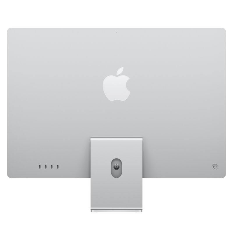 Apple iMac 24"Retina Display 4,5K, Chip M4 con CPU 10‑core, GPU 10‑core, 16GB, 256GB SSD, Argento