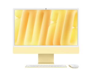 Apple iMac Apple M M4 59,7 cm (23.5") 4480 x 2520 Pixel PC All-in-one 16 GB 1 TB SSD macOS Sequoia Wi-Fi 6E (802.11ax) Giallo