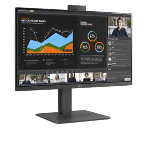 LG 24BR750C-C Monitor PC 60,5 cm (23.8") 1920 x 1080 Pixel Full HD LED Grigio