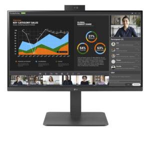LG 24BR750C-C Monitor PC 60,5 cm (23.8") 1920 x 1080 Pixel Full HD LED Grigio