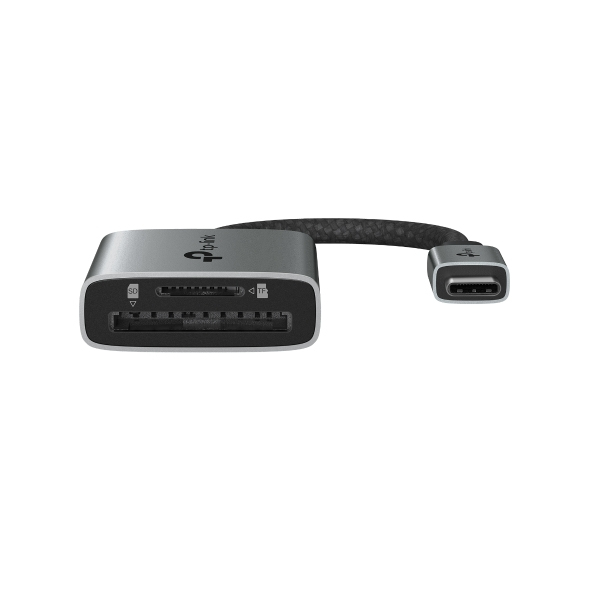 TP-Link UA430C lettore di schede USB 3.2 Gen 1 (3.1 Gen 1) Type-C Grigio
