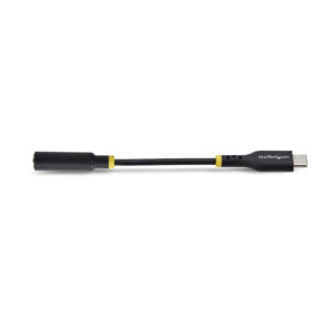 StarTech.com Adattatore Audio da USB-C a Jack 3,5 mm - Dongle USB Type-C a Jack TRRS per Cuffie e Auricolari, DAC Hi-Fi a 32 bit; Funziona con Telefoni e Tablet