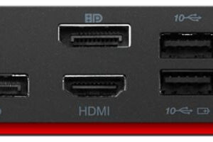 Lenovo ThinkSmart SmartDock Cablato USB 3.2 Gen 2 (3.1 Gen 2) Type-C Nero