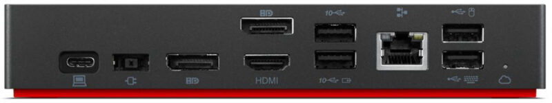 Lenovo ThinkSmart SmartDock Cablato USB 3.2 Gen 2 (3.1 Gen 2) Type-C Nero