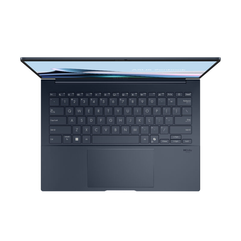 ASUS Zenbook 14 OLED UX3405CA-PZ438W Intel Core Ultra 7 255H Computer portatile 35,6 cm (14") 3K 16 GB LPDDR5x-SDRAM 1 TB SSD Wi-Fi 7 (802.11be) Windows 11 Home Blu