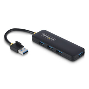 StarTech.com Hub USB-A a 4 porte, 5 Gbps, alimentato via bus, mini hub USB da viaggio/portatile, splitter USB 3.0 multiporta, protezione da sovracorrente (OCP) immagine principale StarTech.com Hub USB-A a 4 porte, 5 Gbps, alimentato via bus, mini hub USB da viaggio/portatile, splitter USB 3.0 multiporta, protezione da sovracorrente (OCP)