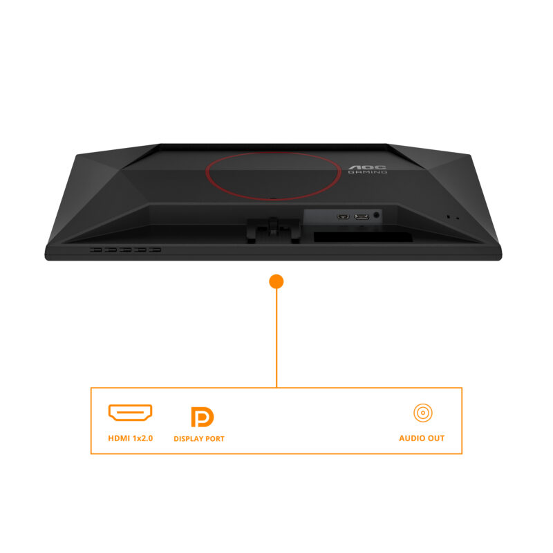 AOC G4 25G42E Monitor PC 62,2 cm (24.5") 1920 x 1080 Pixel Full HD LED Nero, Rosso immagine gallery 3 AOC G4 25G42E Monitor PC 62,2 cm (24.5") 1920 x 1080 Pixel Full HD LED Nero, Rosso