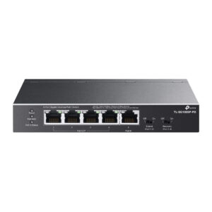 TP-Link TL-SG1005P-PD switch di rete Gigabit Ethernet (10/100/1000) Supporto Power over Ethernet (PoE) Nero immagine principale TP-Link TL-SG1005P-PD switch di rete Gigabit Ethernet (10/100/1000) Supporto Power over Ethernet (PoE) Nero