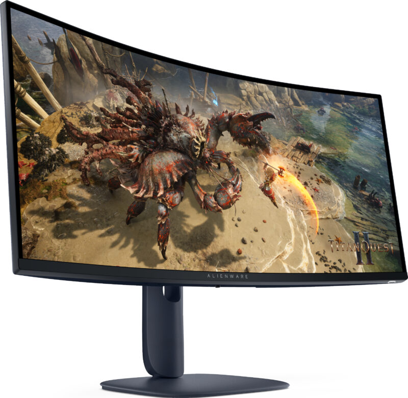 Alienware AW3425DWM Monitor PC 86,4 cm (34") 3440 x 1440 Pixel Wide Quad HD LCD Nero, Blu