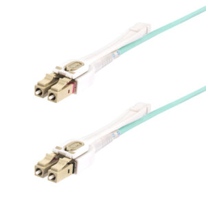 StarTech.com Cavo in fibra ottica multimodale OM4 LC a LC (UPC) con linguette push-pull, 3m, 50/125µm, Reti 100G, Insensibile alla piegatura, Bassa perdita di inserzione, Cavo patch/bretella in fibra ottica LSZH immagine principale StarTech.com Cavo in fibra ottica multimodale OM4 LC a LC (UPC) con linguette push-pull, 3m, 50/125µm, Reti 100G, Insensibile alla piegatura, Bassa perdita di inserzione, Cavo patch/bretella in fibra ottica LSZH
