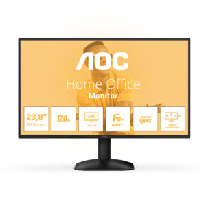AOC 24B31H LED display 60,5 cm (23.8") 1920 x 1080 Pixel Full HD Nero immagine principale AOC 24B31H LED display 60,5 cm (23.8") 1920 x 1080 Pixel Full HD Nero