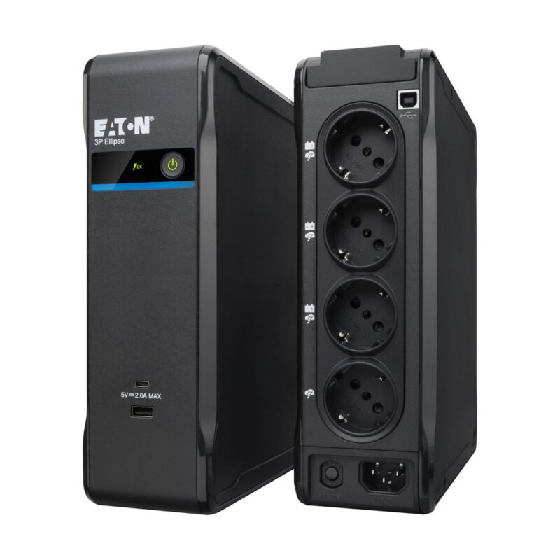 Eaton 3P Ellipse gruppo di continuità (UPS) Standby (Offline) 0,9 kVA 540 W 4 presa(e) AC