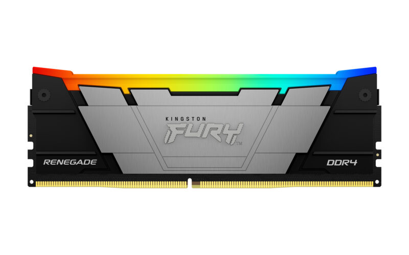 Kingston Technology FURY 16GB 4600MT/s DDR4 CL19 DIMM (Kit da 2) Renegade RGB immagine gallery 3 Kingston Technology FURY 32GB 3200MT/s DDR4 CL16 DIMM Renegade RGB