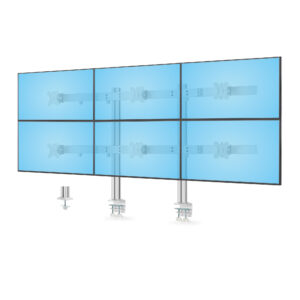 StarTech.com 6-MONITOR-ARM-A Supporti a parete per TV 81,3 cm (32") Scrivania Bianco