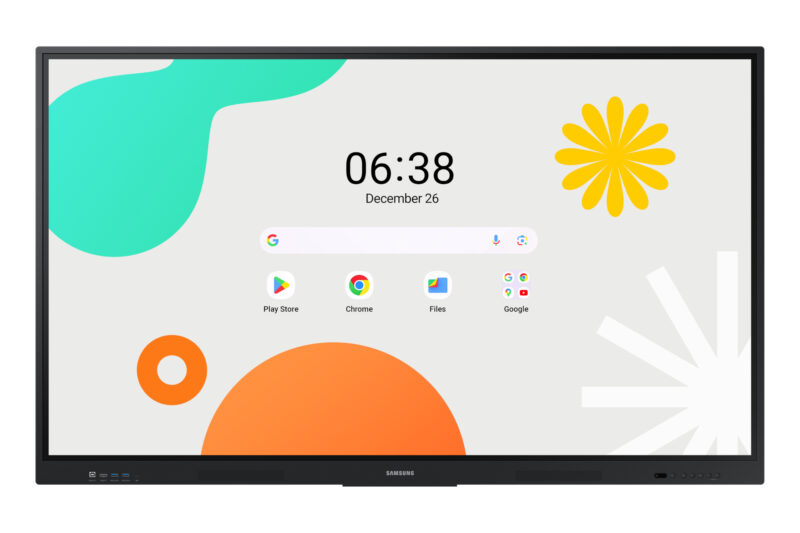 Samsung WA86F lavagna interattiva 2,18 m (86") 3840 x 2160 Pixel Touch screen Nero
