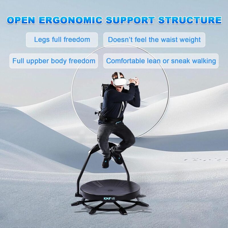 Alterside-Store-KatVR-VR- Treadmill-Virtual-Reality-02 KAT Walk C2 Core - VR Treadmill