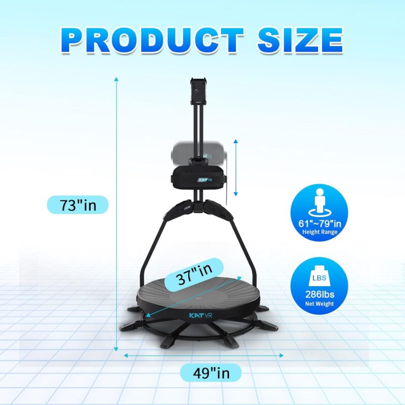 Alterside-Store-KatVR-VR- Treadmill-Virtual-Reality-03 KAT Walk C2 Core - VR Treadmill