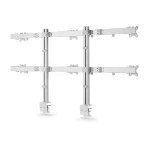 StarTech.com 6-MONITOR-ARM-A Supporti a parete per TV 81,3 cm (32") Scrivania Bianco