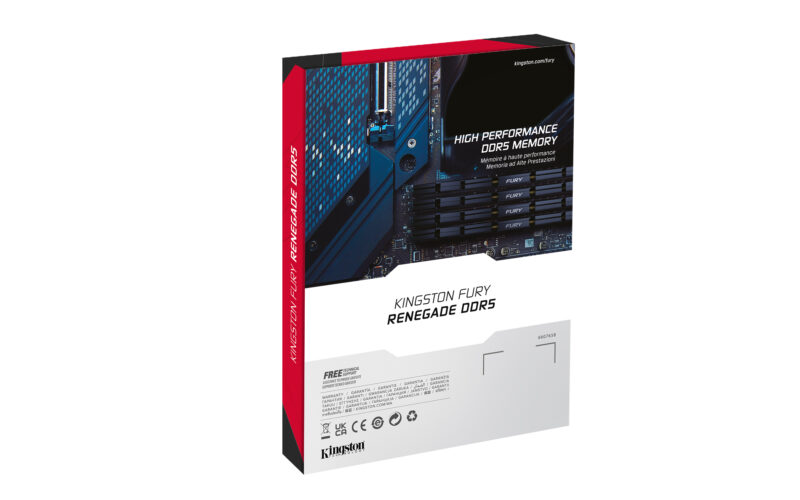 Kingston Technology FURY 16GB 6400MT/s DDR5 CL32 DIMM Renegade Silver