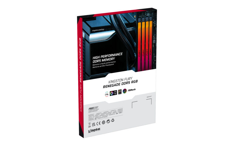 Kingston Technology FURY 32GB 6400MT/s DDR5 CL32 DIMM (Kit da 2) Renegade RGB