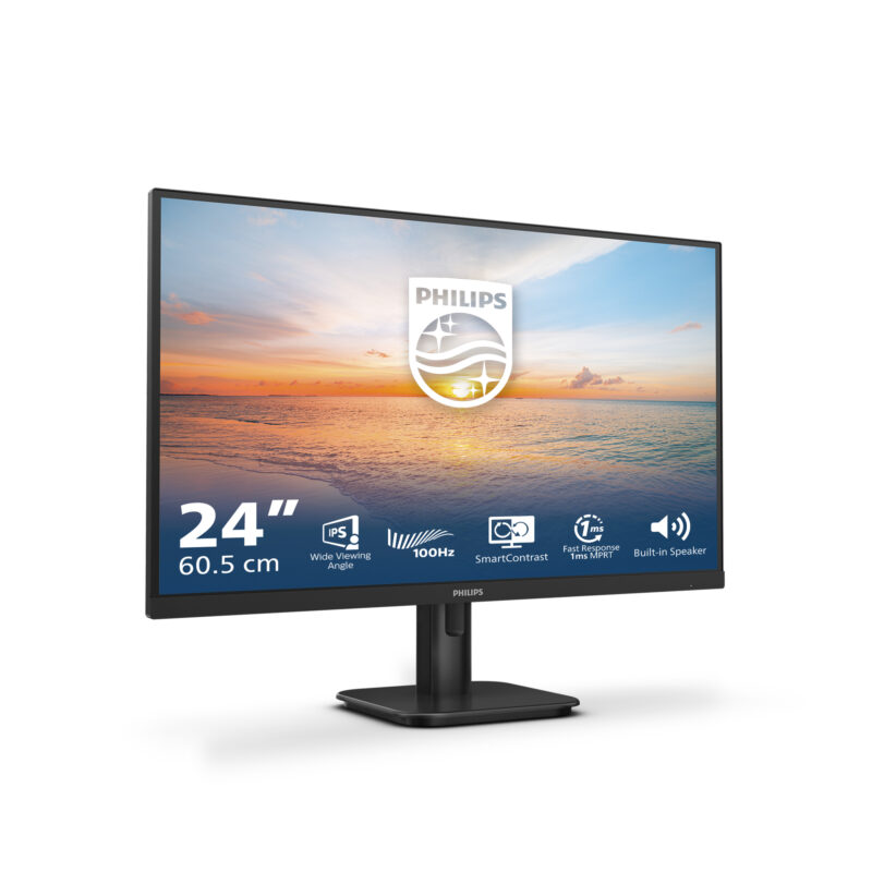 Philips Serie 1000 24E1N1200A/00 LED display 60,5 cm (23.8") 1920 x 1080 Pixel Full HD LCD Nero
