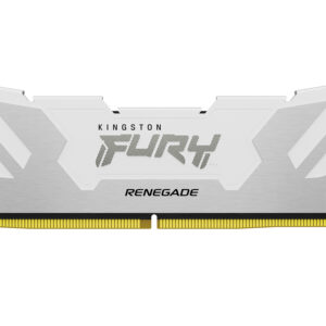 Kingston Technology FURY 32GB 6400MT/s DDR5 CL32 DIMM Renegade White XMP