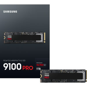 Samsung 9100 PRO PCIe® 5.0 NVMe™ M.2 SSD - 1 TB immagine gallery 3 Samsung 9100 PRO PCIe® 5.0 NVMe™ M.2 SSD - 1 TB