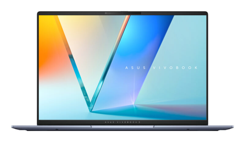ASUS Vivobook S16 OLED S5606CA-RI068W Intel Core Ultra 5 225H Computer portatile 40,6 cm (16") 3K 16 GB LPDDR5x-SDRAM 1 TB SSD Wi-Fi 7 (802.11be) Windows 11 Home Nero
