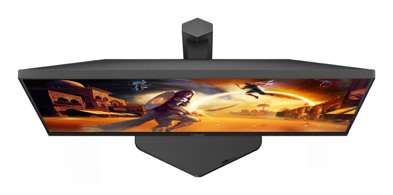 AOC G4 U27G4R Monitor PC 68,6 cm (27") 3840 x 2160 Pixel 4K Ultra HD LED Nero, Rosso immagine gallery 8 AOC G4 Q27G4SRU Monitor PC 68,6 cm (27") 2560 x 1440 Pixel Quad HD LED Nero