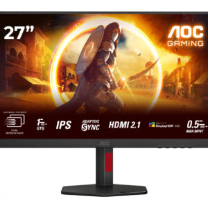 AOC G4 U27G4R Monitor PC 68,6 cm (27") 3840 x 2160 Pixel 4K Ultra HD LED Nero, Rosso